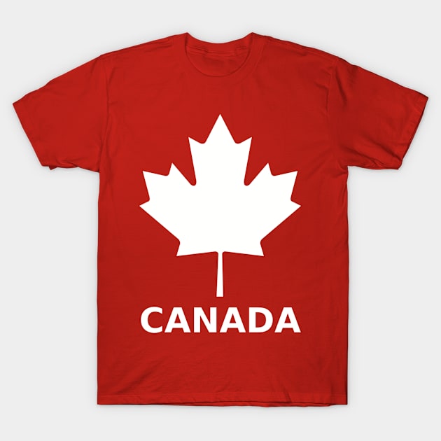 Canada maple leaf T-Shirt by Designzz